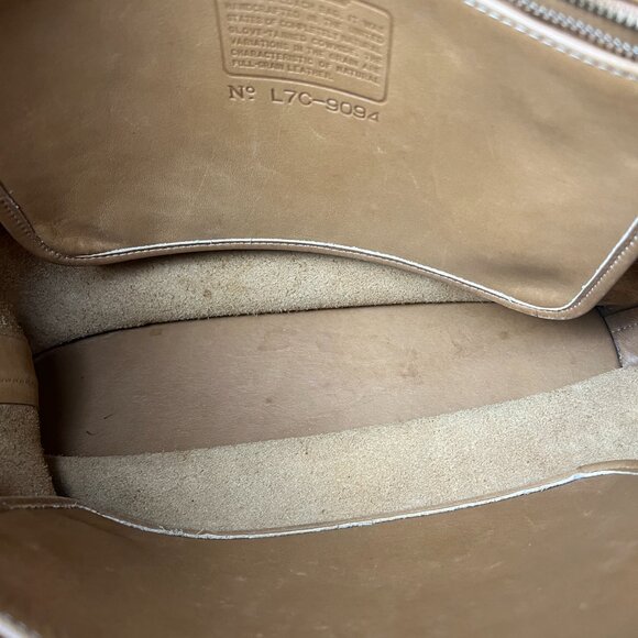 Large Coach Vintage Tribeca Shopper Tote bag - Picture 10 of 11